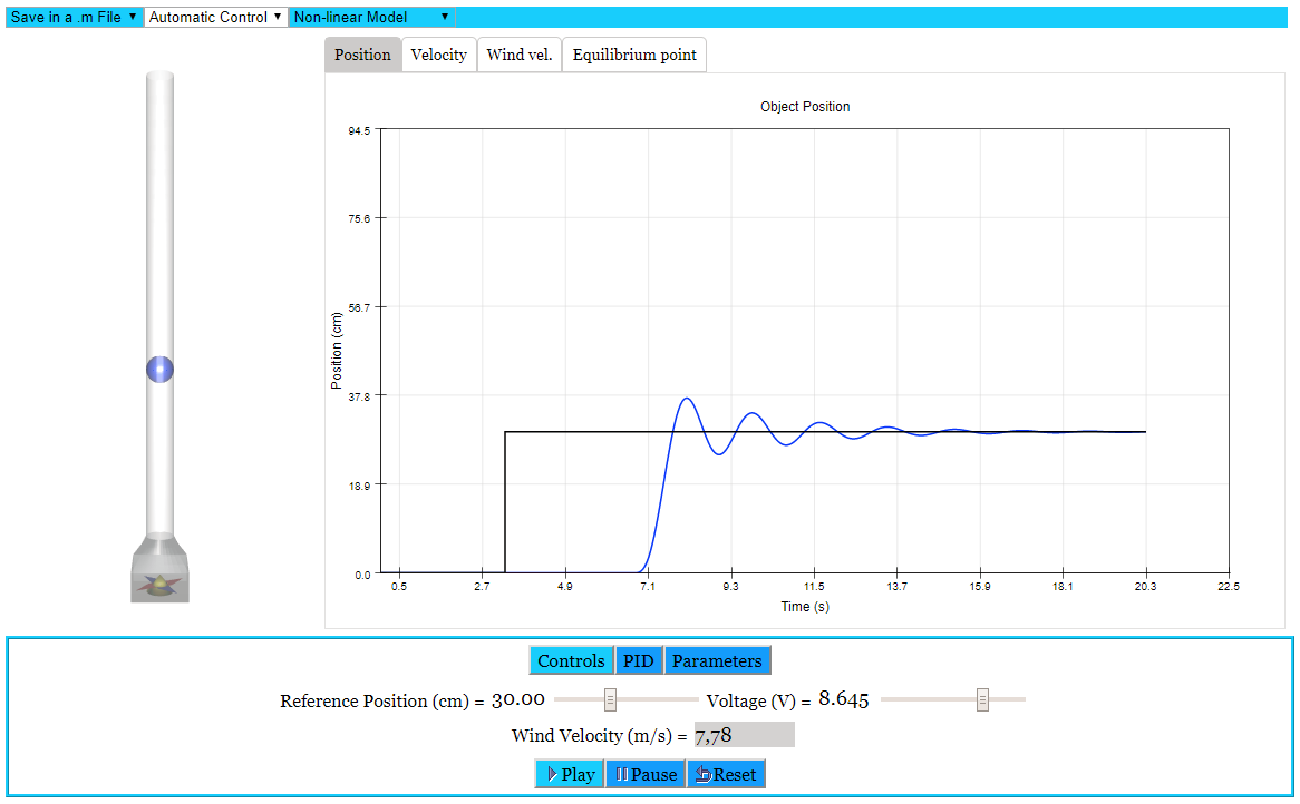 Virtual lab screenshot